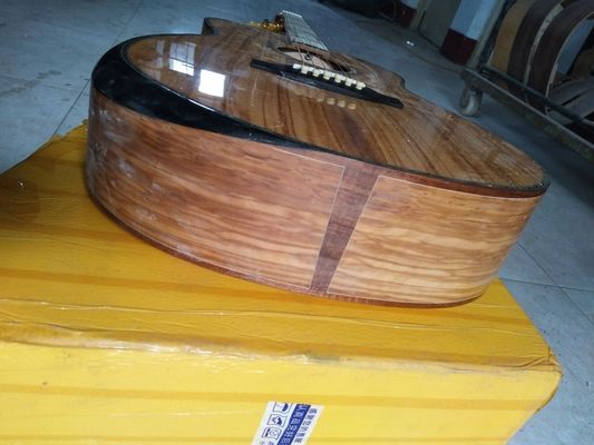 AAAA tout en bois d'olivier massif personnalisé guitare personnalisée de style OM Gotoh tuner peg guitare électrique acoustique fournisseur