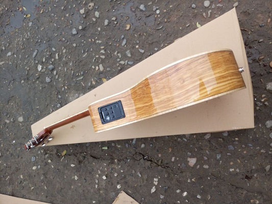 AAAA tout en bois d'olivier importé massif OOO28K style guitare personnalisée guitare acoustique électrique fournisseur