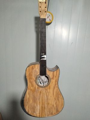 Guitare personnalisée AAAA tout en bois d'olivier importé. Guitare de style Ryan. fournisseur