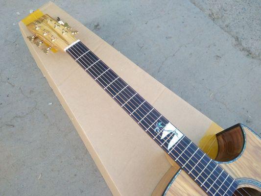 Guitare personnalisée AAAA tout en bois d'olivier importé. Guitare de style Ryan. fournisseur