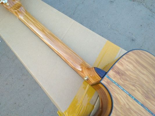 Guitare personnalisée AAAA tout en bois d'olivier importé. Guitare de style Ryan. fournisseur