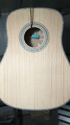 AAAA fabriqué à la main tous Solid OKA guitare dreadnought guitare de corps importé trou de son bois EQ D guitare électrique acoustique fournisseur