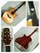 Soundhole personnalisé pour guitare EQ AAAA tout solide coupé unique personnalisé cocobolo guitare électrique acoustique en bois fournisseur