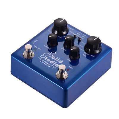 Solid Studio – simulateur d'ampli de puissance IR, pédale multi-effets pour guitare, double interrupteur au pied, 8 armoires intégrées, 8 microphones True Bypass fournisseur