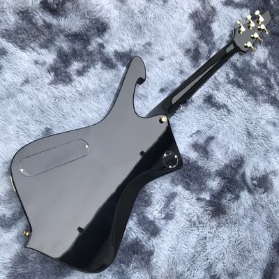 Grand Custom Gold Crack Mirror Paul PS10LTD Guitare Ice Man Guitare électrique à reliure blanche fournisseur
