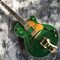 Guitare électrique à corps semi-hollow jazz avec Bigsby Tremolo en couleur verte fournisseur