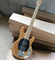5 cordes personnalisées Bass électrique couleur bois naturel avec corps en érable Fretboard fournisseur