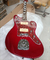 La coutume 6 ficelle la guitare électrique en rouge métallique fournisseur