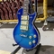 Style LP personnalisé Ace Frehley Hummbucker Pickups Guitare électrique avec Rosewood Fingerboard Corps acajou Couleur bleue Accepter fournisseur