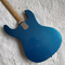 Personnalisé 1966 Ventures Mosrite Zero Fret JRM Johnny Ramone Guitare électrique Tremolo Tailpiece en couleur bleue fournisseur