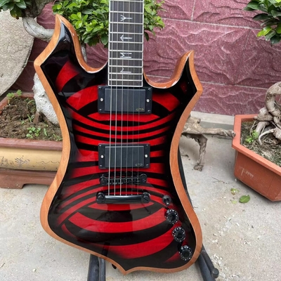 Guitare électrique personnalisée Grand Wylde Audio Nomad, placage d'érable en dentelle, planche à frites en ébène, Redrum Vortex fournisseur