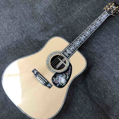 Custom AAAAA Fabriqué à la main D100AA Tout en bois massif Vintage D Dreadnought D100A Guitare acoustique de luxe fournisseur