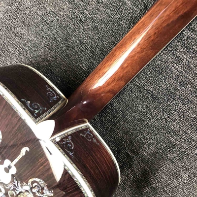 Custom AAAAA Fabriqué à la main D100AA Tout en bois massif Vintage D Dreadnought D100A Guitare acoustique de luxe fournisseur