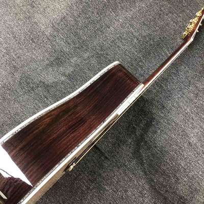 Custom AAAAA Fabriqué à la main D100AA Tout en bois massif Vintage D Dreadnought D100A Guitare acoustique de luxe fournisseur
