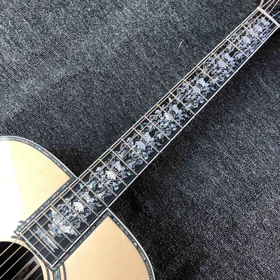Custom AAAAA Fabriqué à la main D100AA Tout en bois massif Vintage D Dreadnought D100A Guitare acoustique de luxe fournisseur