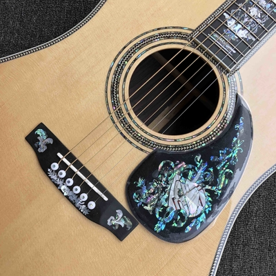 Custom AAAAA Fabriqué à la main D100AA Tout en bois massif Vintage D Dreadnought D100A Guitare acoustique de luxe fournisseur