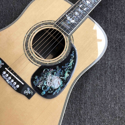 Custom AAAAA Fabriqué à la main D100AA Tout en bois massif Vintage D Dreadnought D100A Guitare acoustique de luxe fournisseur