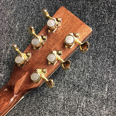 Custom AAAAA Fabriqué à la main D100AA Tout en bois massif Vintage D Dreadnought D100A Guitare acoustique de luxe fournisseur