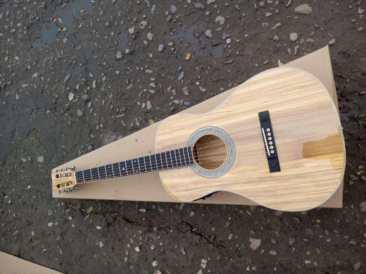AAAA tout en bois d'olivier importé massif OOO28K style guitare personnalisée guitare acoustique électrique